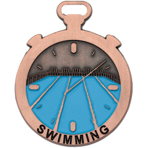 Ace Stop Watch Medal - Swimming