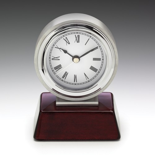 Distinct Corp - Clock - Atlas Chrome 125...