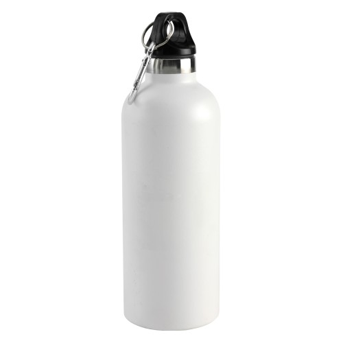 Water Bottle, Double Wall - White