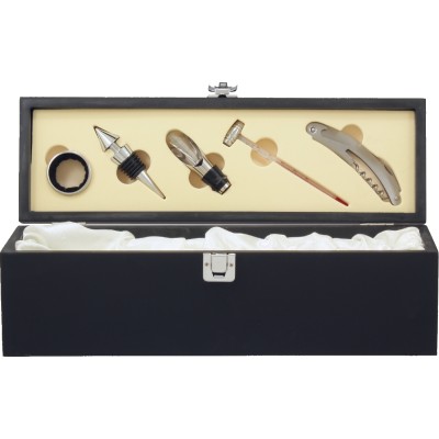 Wine and Tools Gift Box - Black Premium