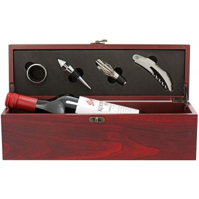 Wine and Tools Gift Box - Timber