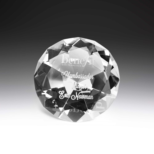 Distinct Corp - Paper Weight - Diamond Crystal 100mm