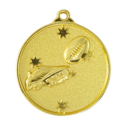 EVA Medal - AFL Shiny 50mm G/S/B