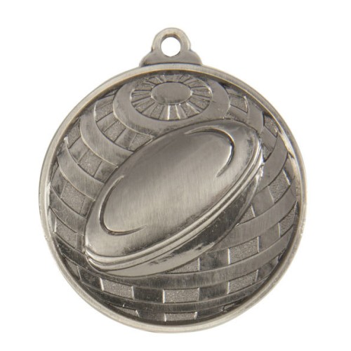EVA Medal - Rugby Cyclone 50mm G/S/B