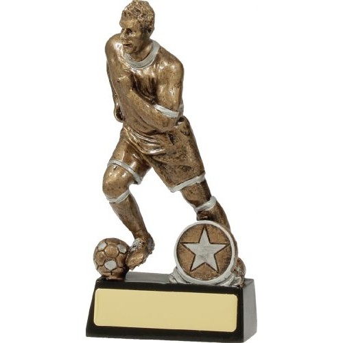 Bronze Action Football Male 130mm (S)