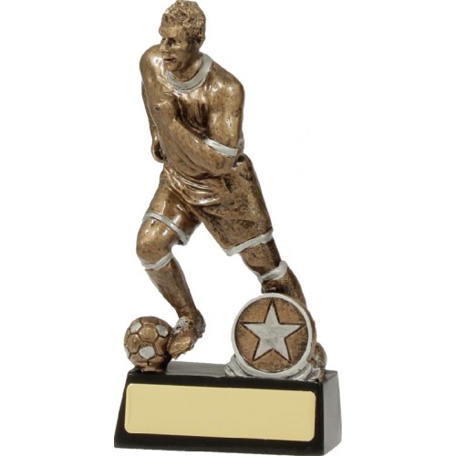 Bronze Action Football Male 165mm (M)