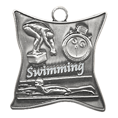 Ace Abstract Medal - Swimming