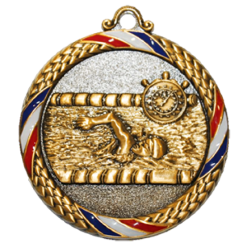 Ace Rope Ring Medal - Swimming