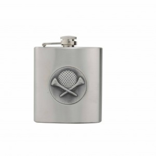 Stainless Steel - Flask - Golf