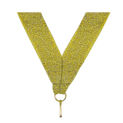 Medal Ribbon - Shiny Gold