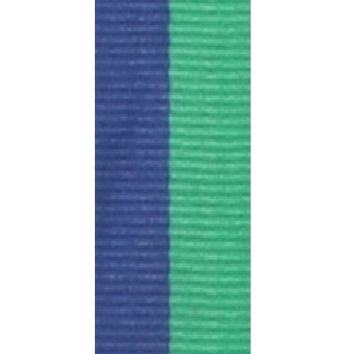 Medal Ribbon - Blue/Green