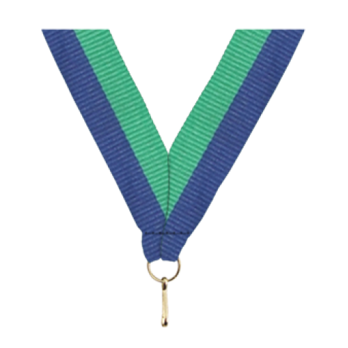 Medal Ribbon - Blue/Green
