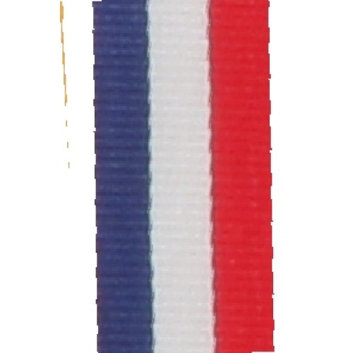 Medal Ribbon - Blue, White & Red