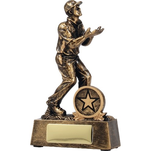 Resin - Cricket Trophy Fielder Gold