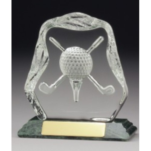 Crystal - Golf Award